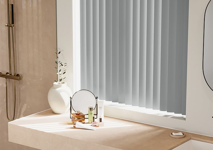 Treviso (Blackout), Slate Grey - Vertical Blind - Image 5